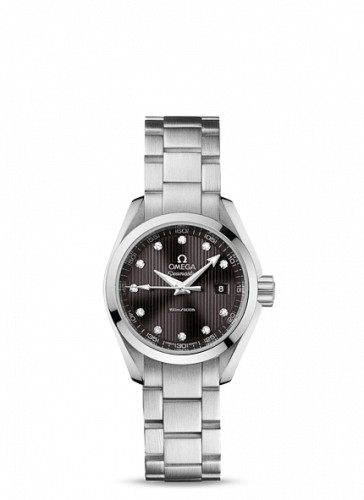 Seamaster Aqua Terra 150M Quartz 30 Stainless Steel / Grey / Bracelet