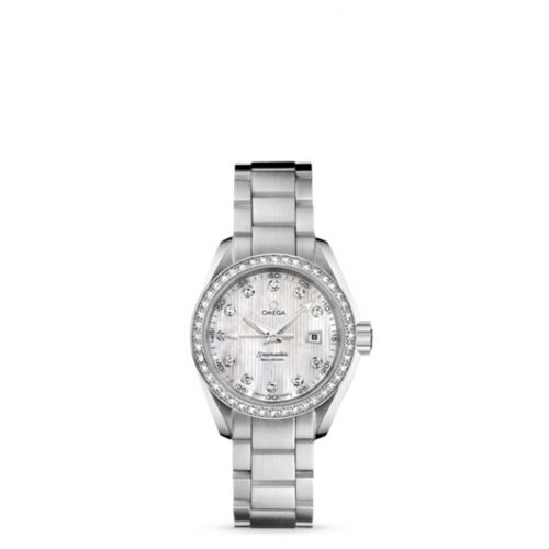 Seamaster Aqua Terra 150M Quartz 30 Stainless Steel / Diamond / MOP / Bracelet