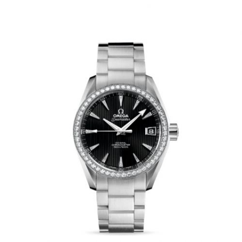 Seamaster Aqua Terra 150M Co-Axial 38.5 Stainless Steel / Diamond / Black / Bracelet