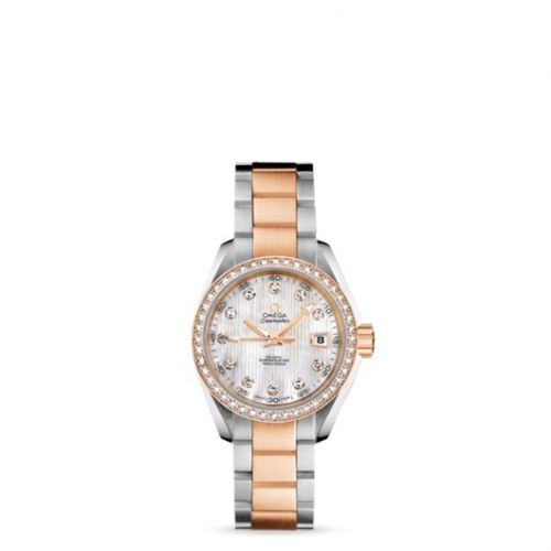 Seamaster Aqua Terra 150M Co-Axial 30 Stainless Steel / Red Gold / Diamond / MOP / Bracelet