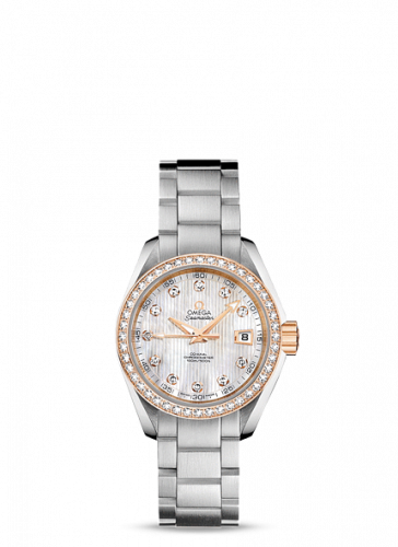 Seamaster Aqua Terra 150M Co-Axial 30 Stainless Steel / Red Gold / Diamond / MOP / Bracelet