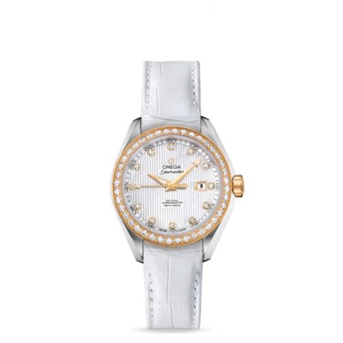 Seamaster Aqua Terra 150M Co-Axial 34 Stainless Steel / Yellow Gold / Diamond / MOP