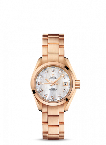 Seamaster Aqua Terra 150M Co-Axial 30 Red Gold / MOP / Bracelet