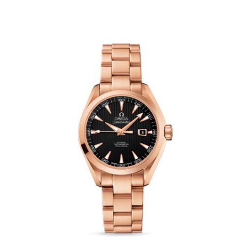 Seamaster Aqua Terra 150M Co-Axial 34 Red Gold / Black / Bracelet