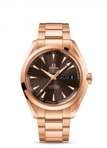 Seamaster Aqua Terra 150M Co-Axial 43 Annual Calendar Red Gold / Grey / Bracelet