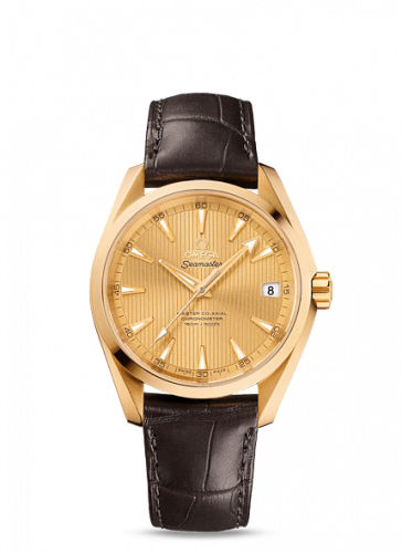 Seamaster Aqua Terra 150m Master Co-Axial 38.5 Yellow Gold / Champagne