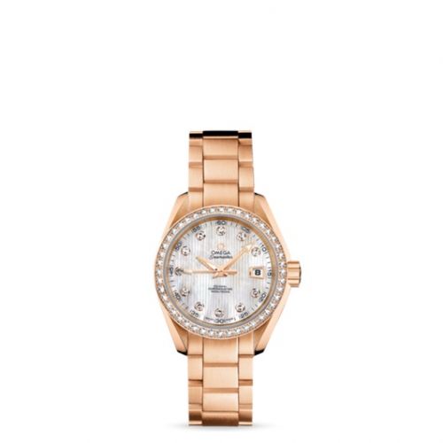Seamaster Aqua Terra 150M Co-Axial 30 Red Gold / Diamond / MOP / Bracelet