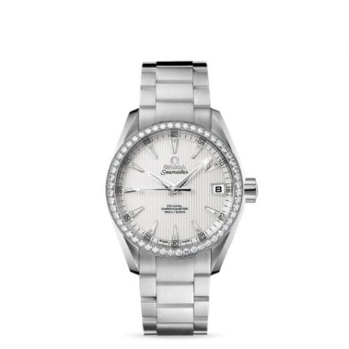 Seamaster Aqua Terra 150M Co-Axial 38.5 White Gold / Diamond / Silver / Bracelet