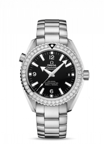 Seamaster Planet Ocean 600M Co-Axial 42 Stainless Steel / Diamond / Black / Bracelet