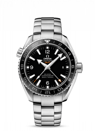Seamaster Planet Ocean 600M Co-Axial 43.5 GMT Stainless Steel / Black / Bracelet