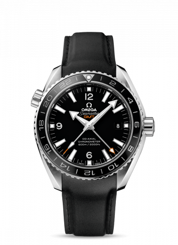 Seamaster Planet Ocean 600M Co-Axial 43.5 GMT Stainless Steel / Black / Rubber