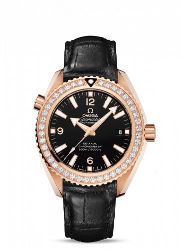 Seamaster Planet Ocean 600M Co-Axial 42 Red Gold / Diamond / Alligator