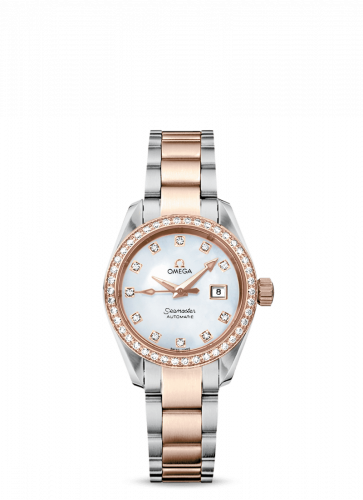 Seamaster Aqua Terra 150M Automatic 29.2 Stainless Steel / Red Gold / Diamond / MOP  / Bracelet