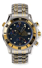 Seamaster Diver 300M Automatic 41.5 Chronograph Stainless Steel / Yellow Gold / Blue / Bracelet