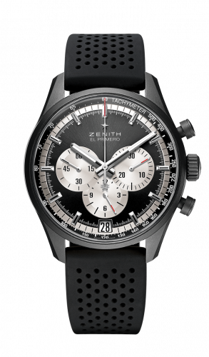 El Primero Chronomaster 42 Aluminium / Black / Rubber Strap