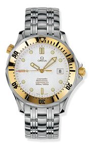 Seamaster Diver 300M Automatic 41 Stainless Steel / Yellow Gold / White / Bracelet