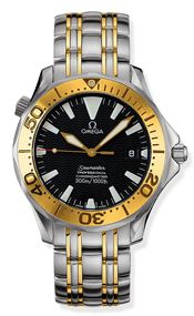 Seamaster Diver 300M Automatic 41 Stainless Steel / Yellow Gold / Black / Bracelet