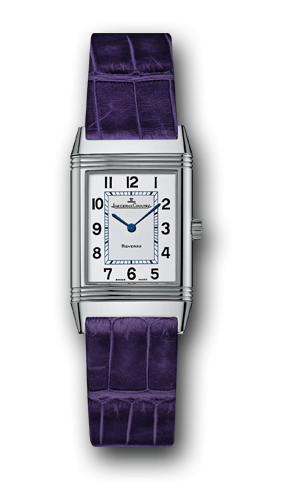 Reverso Classique Blue Alligator