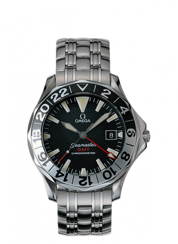 Seamaster Diver 300M Automatic 41 GMT Stainless Steel / Black / Bracelet / 50th Anniversary