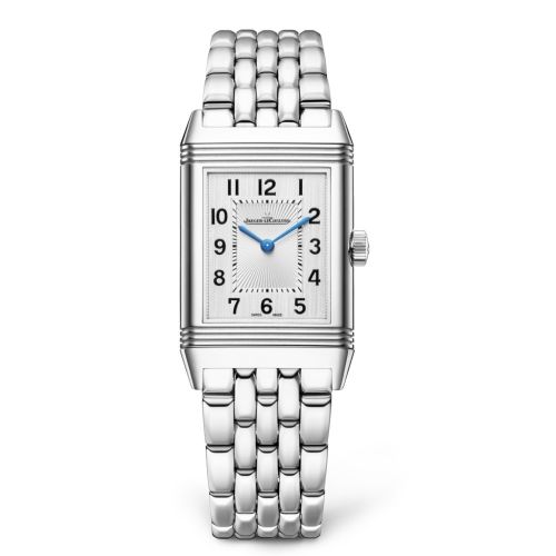 Reverso Classic Medium Thin Stainless Steel / Silver / Bracelet