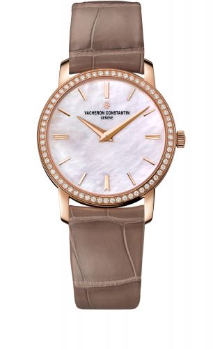 Traditionnelle Quartz Pink Gold / Diamond / MOP