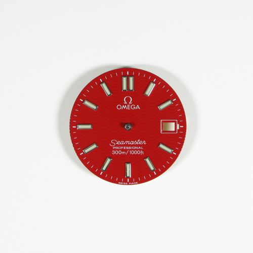 Seamaster Diver 300M Quartz 36.25 Stainless Steel / Red / Bracelet / Marui