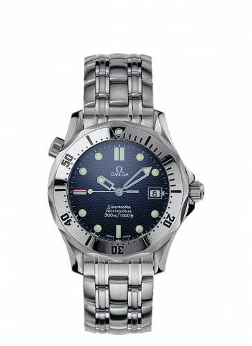 Seamaster Diver 300M Quartz 36.25 Stainless Steel / Blue / Bracelet