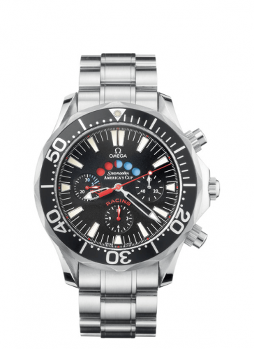 Seamaster Diver 300M Automatic 44 Racing Chronometer Stainless Steel / Black / America's Cup