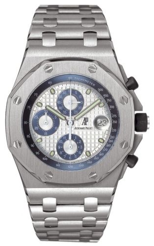 Royal Oak OffShore 25721 Chronograph Titanium / Silver / Blue