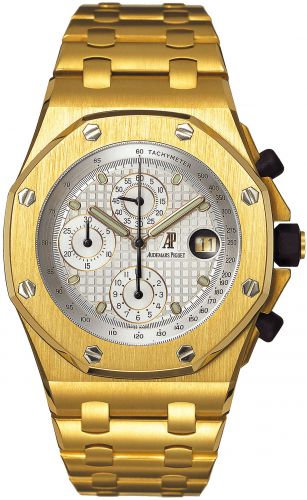 Royal Oak OffShore 25721 Chronograph Yellow Gold / Silver