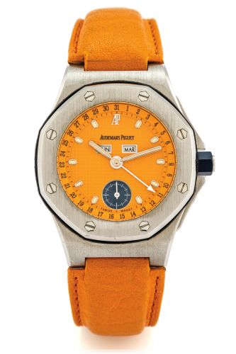 Royal Oak OffShore 25808 Full Calendar Orange