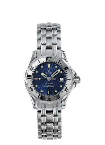 Seamaster Diver 300M Quartz 28 Stainless Steel / Blue / Bracelet
