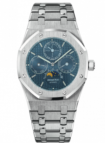 Royal Oak Perpetual Calendar Stainless Steel / Dark Blue