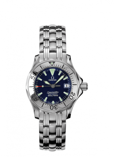 Seamaster Diver 300M Quartz 28 Stainless Steel / Blue / Bracelet