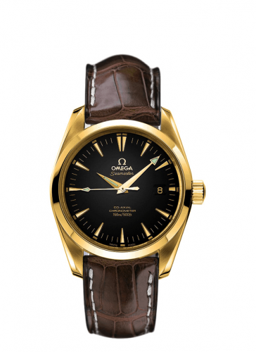 Seamaster Aqua Terra 150M Co-Axial 39.2 Yellow Gold / Black