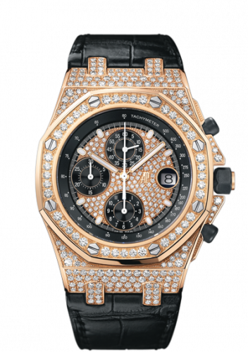 Royal Oak Offshore Pink Gold / Diamonds