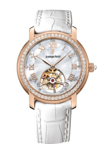 Jules Audemars Tourbillon Pink Gold / Diamond / MOP d'Occasion