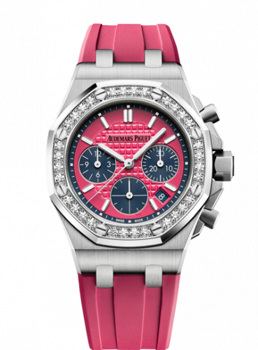 Royal Oak OffShore 26231 Lady Chronograph Stainless Steel / Pink / Diamond