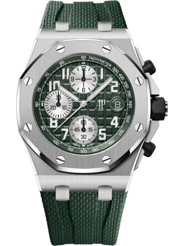 Royal Oak Offshore Titanium / Khaki / Rubber