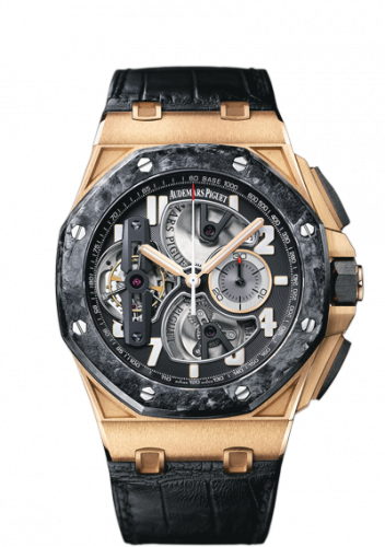 Royal Oak Offshore Tourbillon Chronograph Pink Gold
