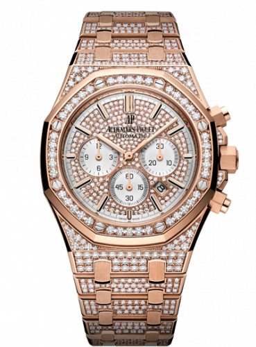 Royal Oak Chronograph 41 Pink Gold / Haute Joaillerie