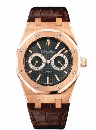Royal Oak 262330 Day & Date Pink Gold / Strap