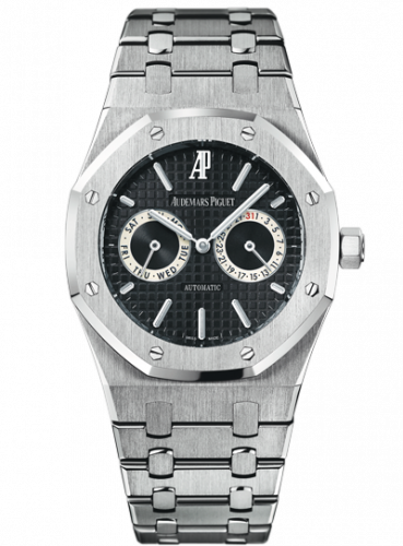 Royal Oak 262330 Day & Date Stainless Steel / Black