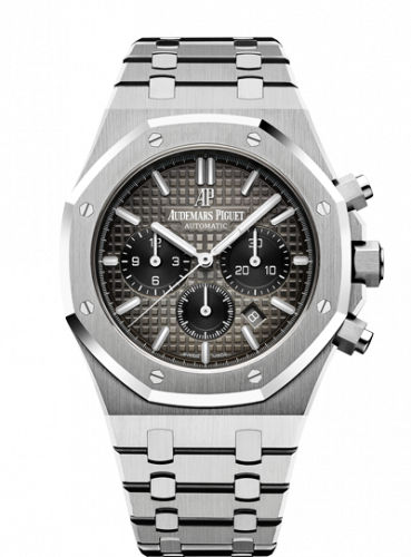 Royal Oak Chronograph 41 Platinum / Smoked Slate / Bracelet