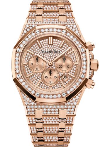 Royal Oak Chronograph 41 Pink Gold / Diamond