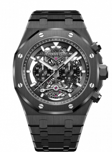 Royal Oak 26343 Tourbillon Chronograph Openworked Ceramic