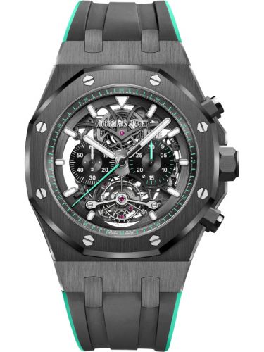 Royal Oak Tourbillon Chronograph Openworked Ceramic / Green