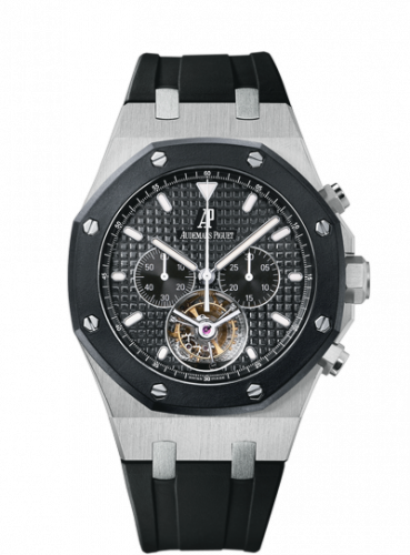 Royal Oak 26377 Tourbillon Chronograph Stainless Steel / Ceramic