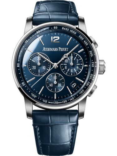 CODE 11.59 Chronograph Selfwinding White Gold / Blue d'Occasion