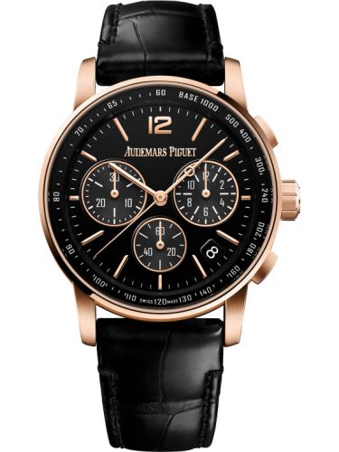 CODE 11.59 Chronograph Selfwinding Pink Gold / Black d'Occasion